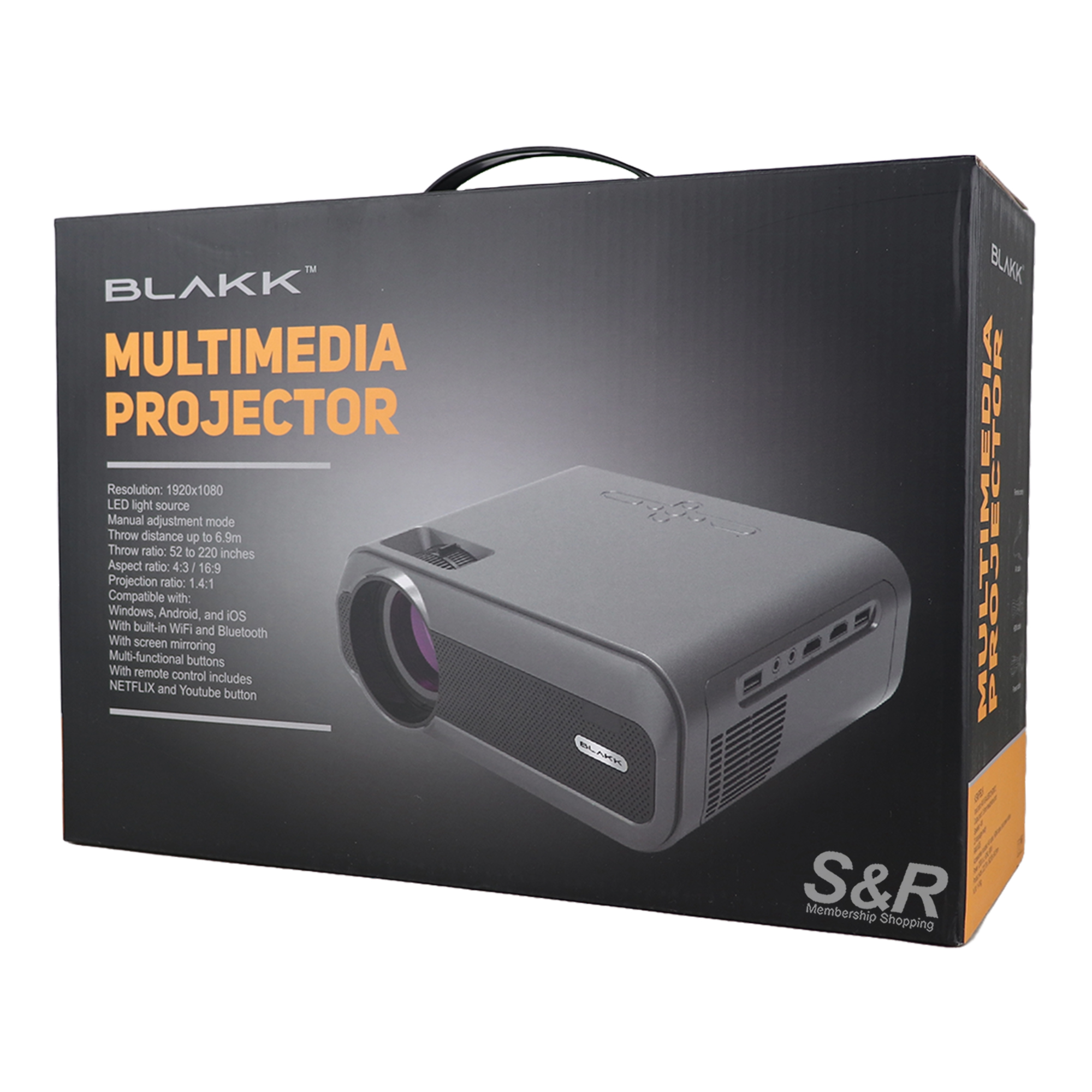 Blakk Multimedia Projector KSMPBLK